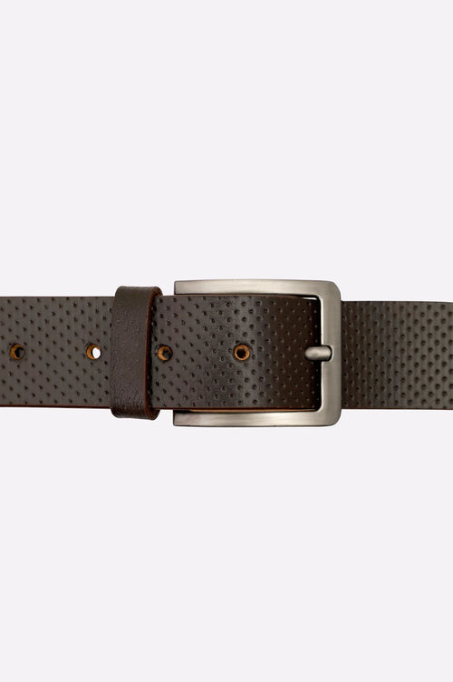 Dark Brown Men's Belt